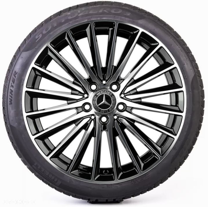 KOŁA ZIMOWE 18" 5X112 MERCEDS-BENZ CLE W236 ZIMA  TPMS  HOMOLOGACJA MOE - 1