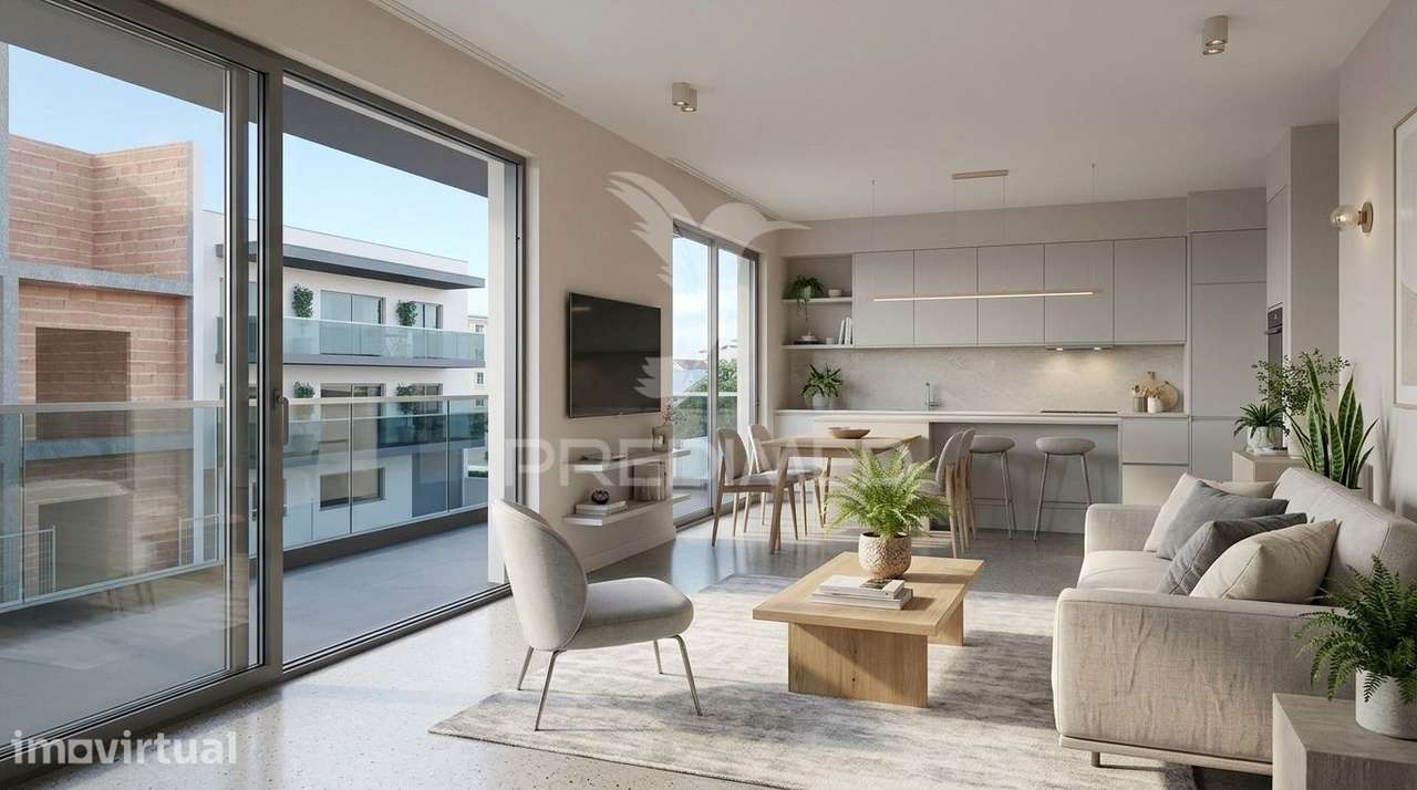 Quarteira - apartamento novo com lugar de garagem - Grande imagem: 3/7