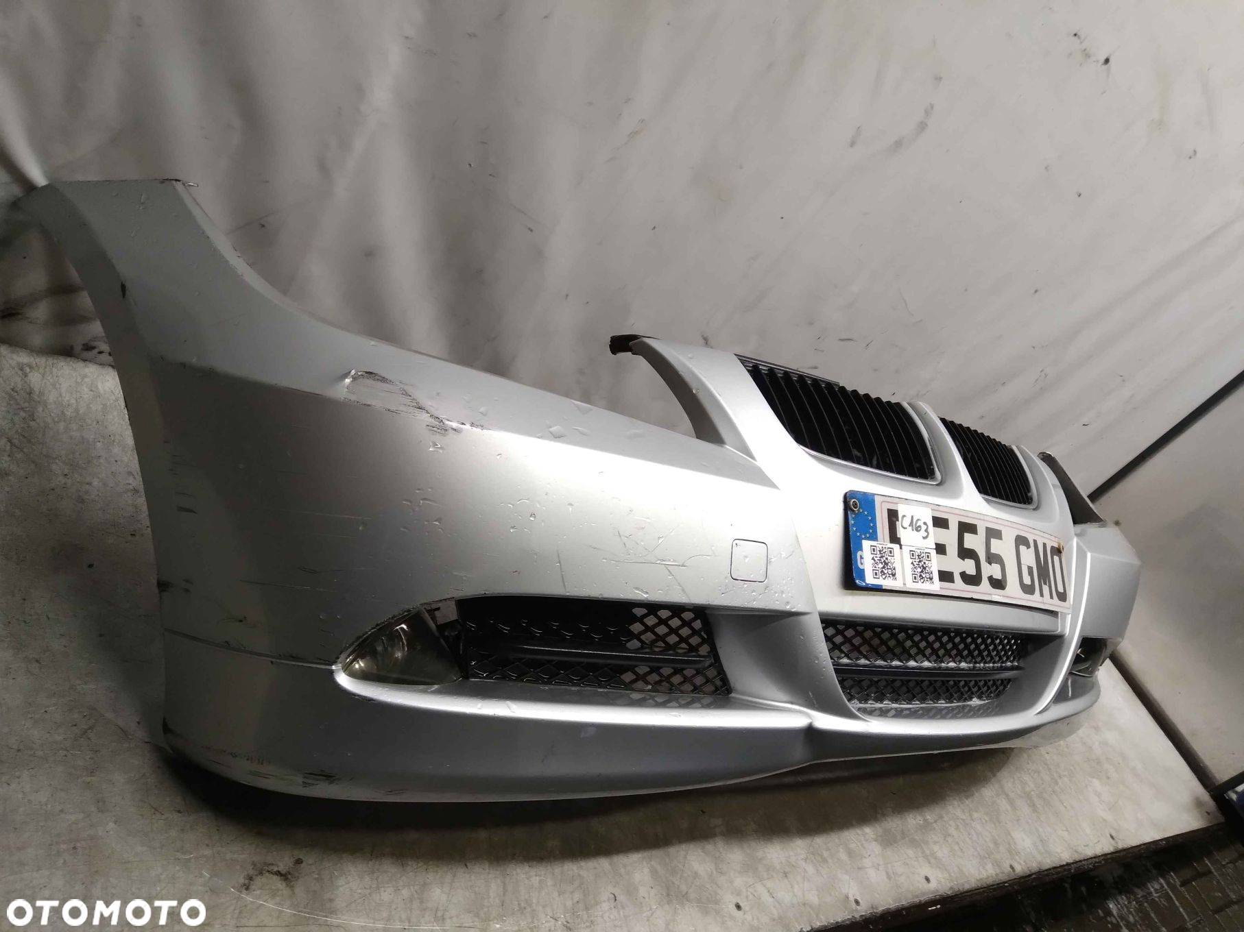ZDERZAK PRZÓD PRZEDNI | BMW E90 E91 3 III HALOGENY TITANSILBER - 2