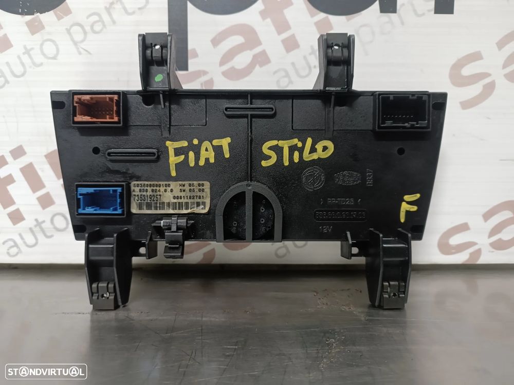 COMANDO / REGULADOR SOFAGEM / AC FIAT STILO REF. 735319257 - 2
