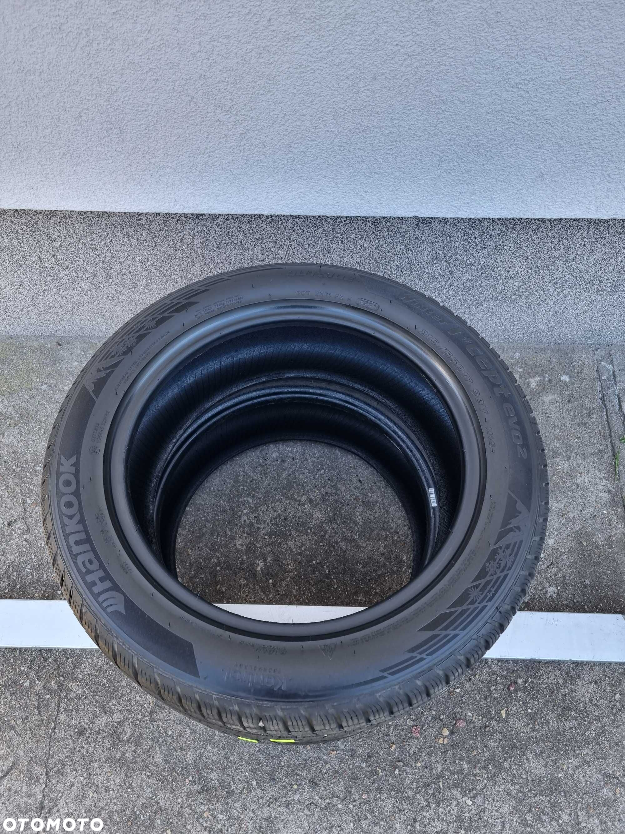 Opony zimowe HANKOOK Winter i*cept evo2 215/55 R17 98V XL DOT2021 P392 - 3