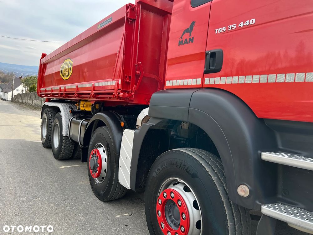 MAN TGS 35.440 | Euro 5 | 8x6 | HydroDrive | Meiller-Kipper | Bordmatic | Manual | z Niemiec | Stan PERFEKCYJNY | Kiper Wywrotka | - 32