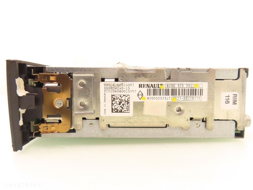 RADIO RENAULT MEGANE II 8200523251 8200523251T - 5