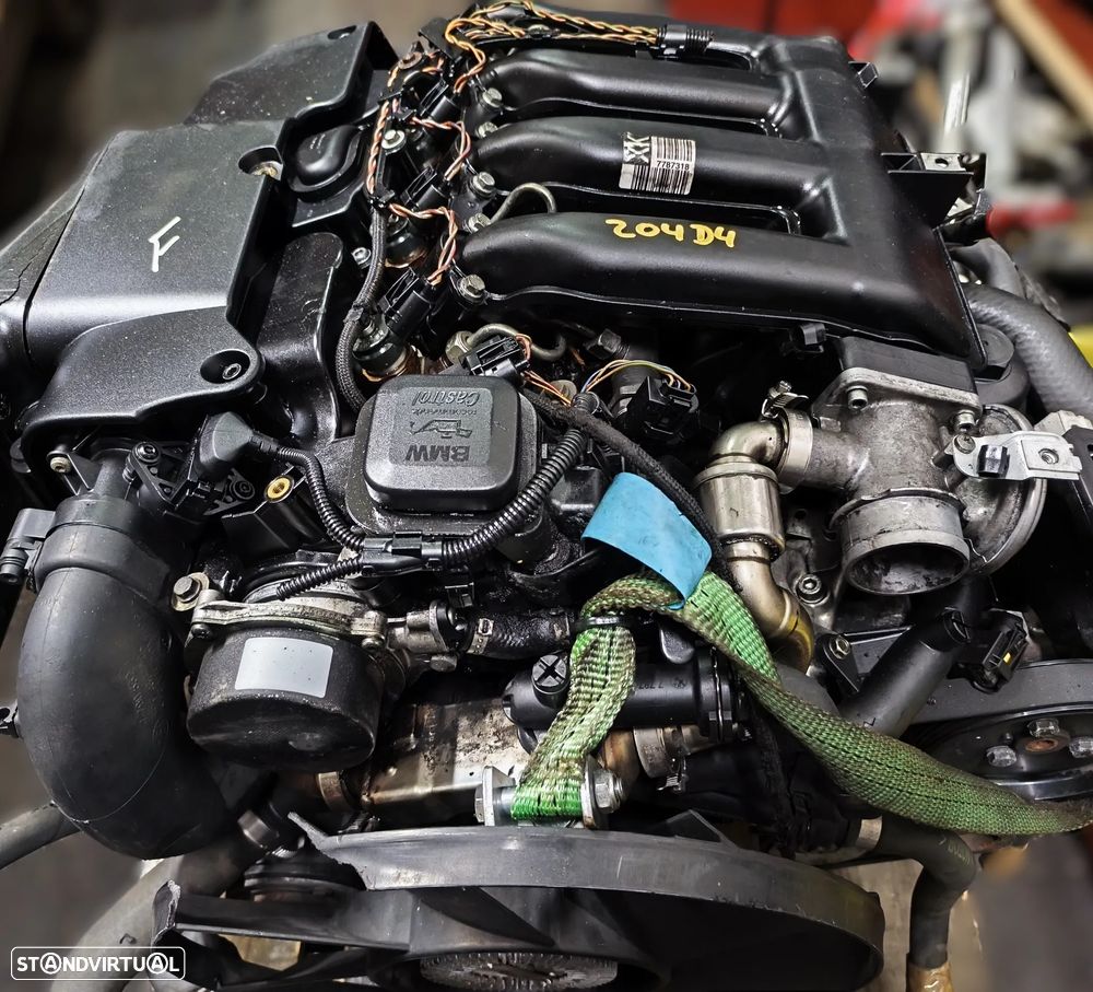 MOTOR COMPLETO BMW 320D 520D E46 E39 150CV 204D4 M47 - 1