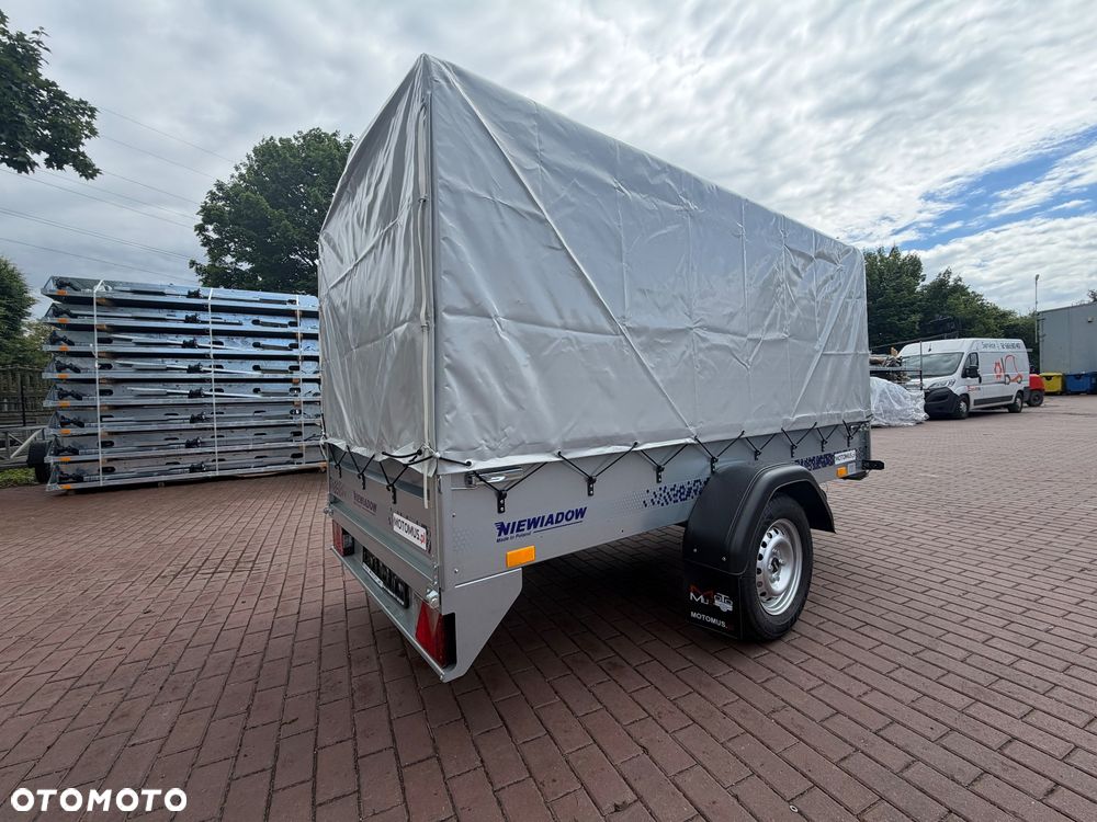 Niewiadów Przyczepa Niewiadów N426U 260x138x35cm z plandeką 1 oś 750kg burty boczne 2mm  MOTOMUS dostawa pod dom - 13