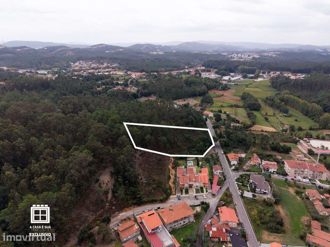 Terreno Urbanizável com 9.900 m2 em Milheirós Poiares - Exclusivo - Grande imagem: 5/10