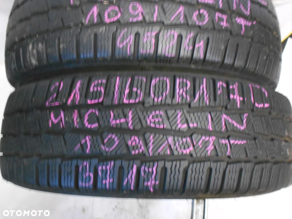 OPONY 215/60R17C MICHELIN AGILIS ALPIN DOT 4524 / 3717 10MM - 5