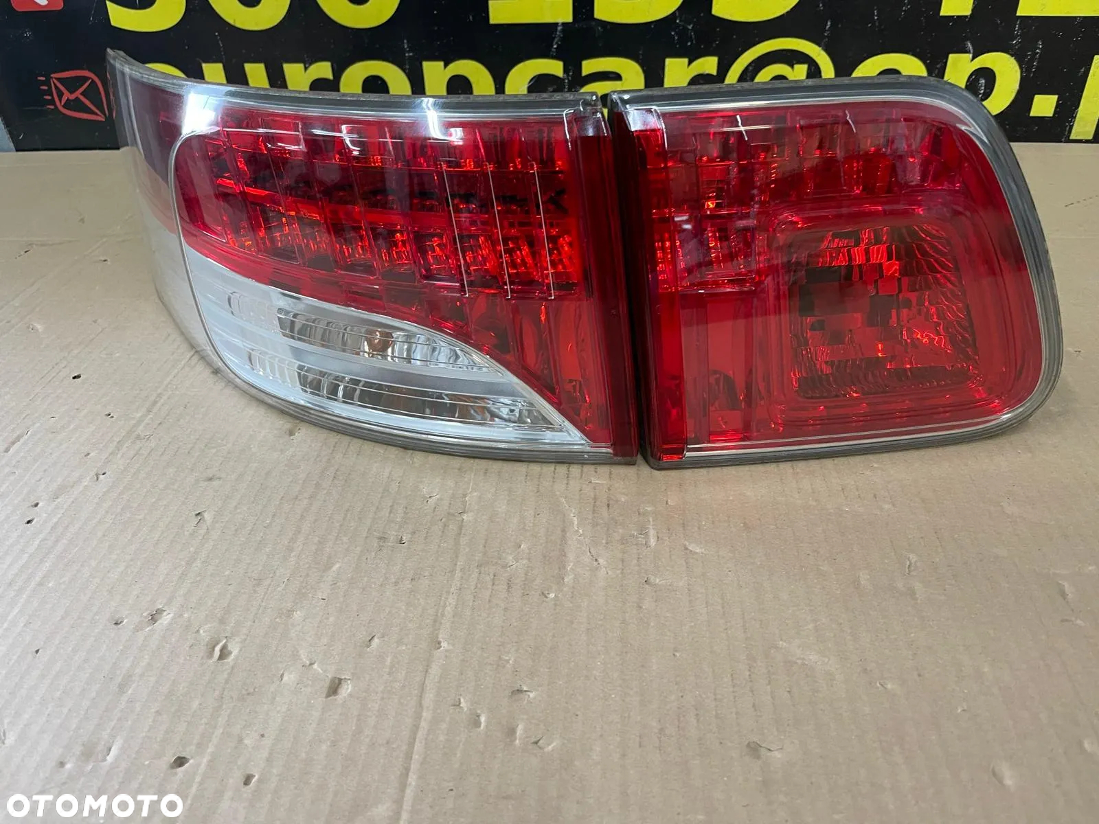 TOYOTA AVENSIS III T27 KOMBI 09-12 LAMPA LEWA TYŁ LED KOMPLET - 4