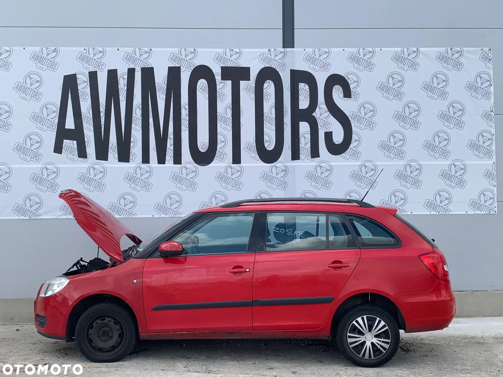 SKODA FABIA 2009 *SAMOCHÓD NA CZĘŚCI* 1508 MASKA LAMPA DRZWI LUSTERKO ZDERZAK GRILL BŁOTNIK KLAPA BELKA PRAWE LEWE PRZÓD TYŁ - 3