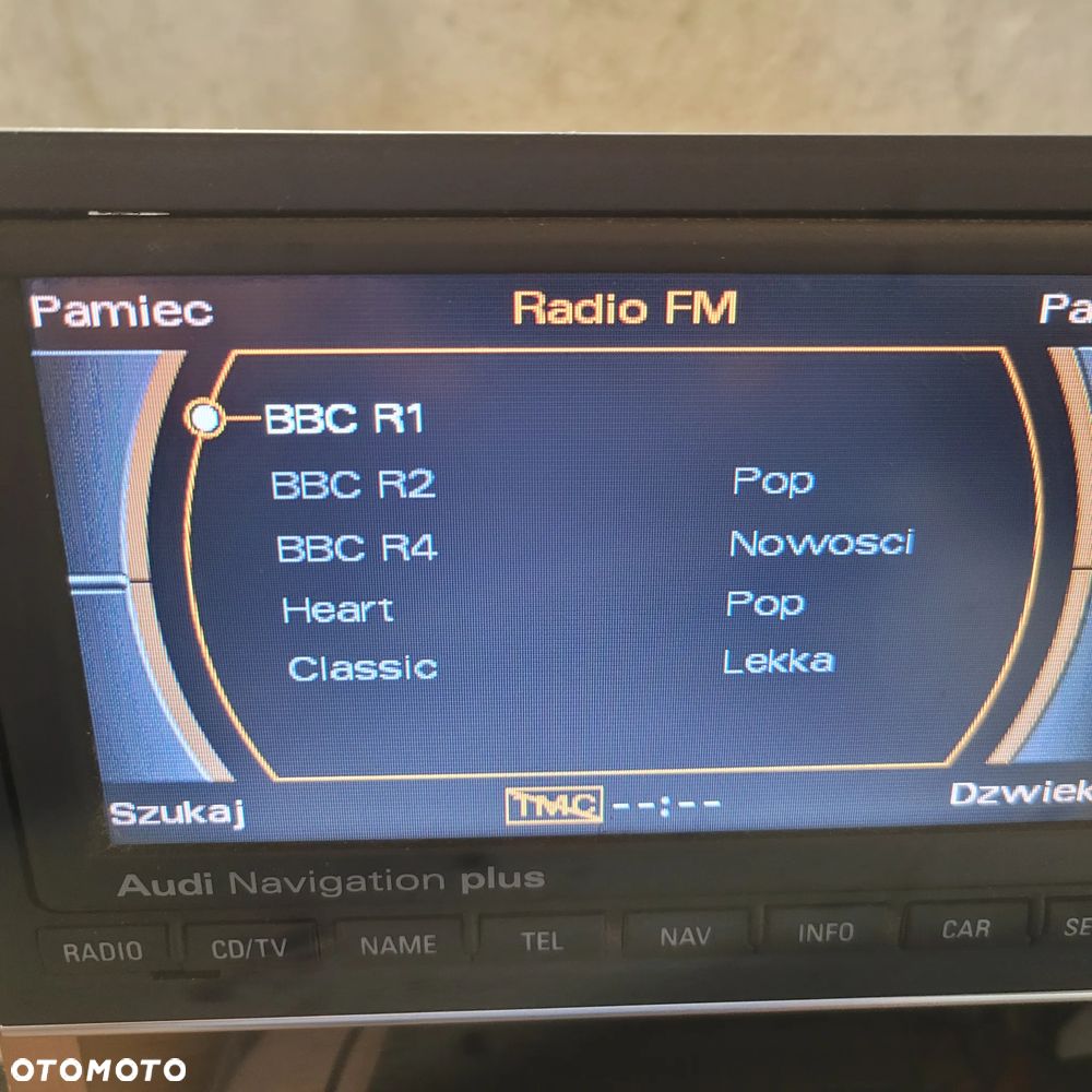 AUDI A4 B6 B7 RNS-E RADIO NAWIGACJA NAVI KOD MENU PL 8E0035192Q - 3