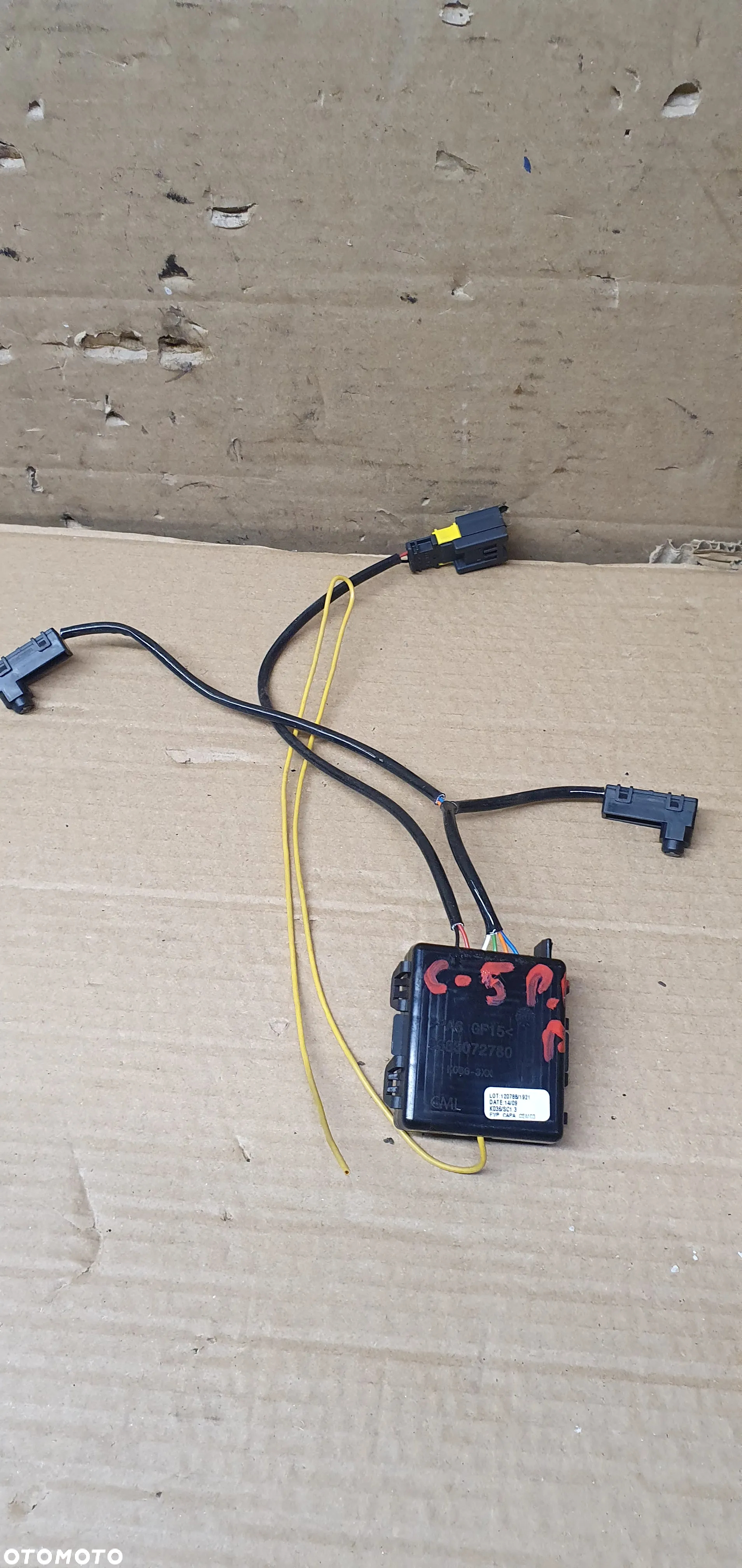 Moduł sterownik LED Citroen C5 III 9683072780 - 3