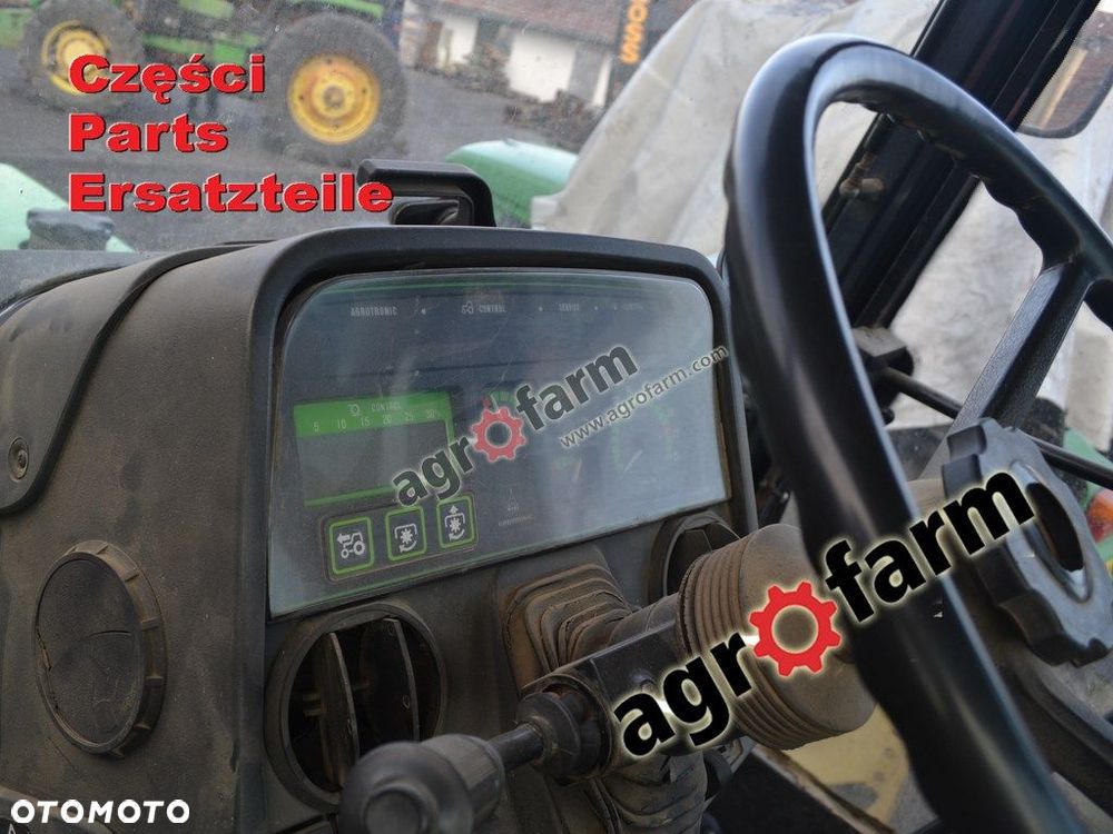 Deutz Agrostar 6.61 części, skrzynia biegów, oś - 4