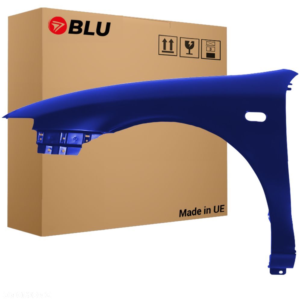 BLU Błotnik SEAT TOLEDO II 2 LS5N Lewy Niebieski 1999-2004 przód ocynk AzulImperial - 1