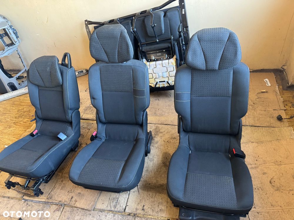 Renault Scenic 3 grand Scenic fotele podłoga wykładzina 3 rząd foteli fotel kierowcy pasażera - 7