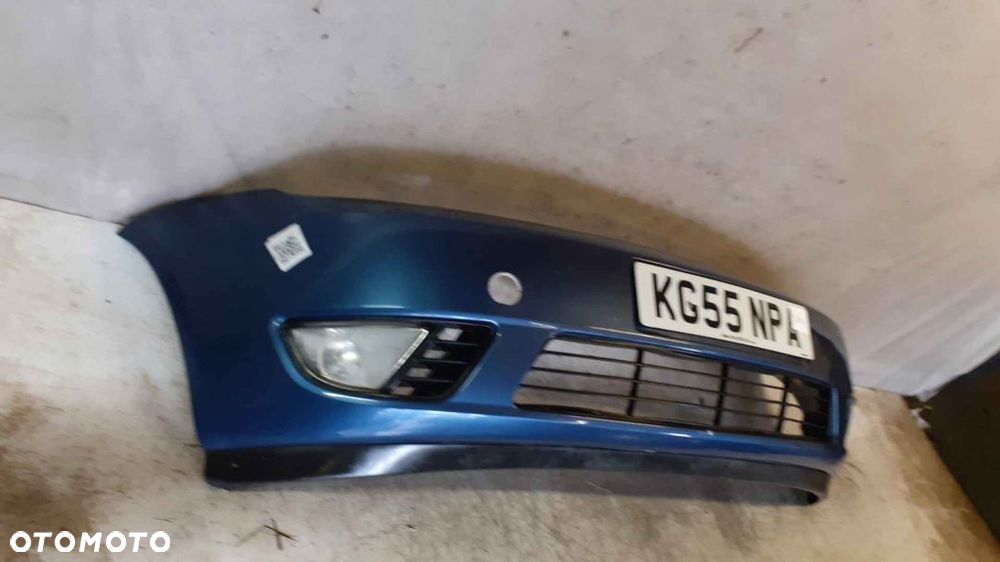 $ ZDERZAK PRZÓD PRZEDNI DO FORD FIESTA MK6 VI LIFT FL HALOGENY C6 NIEBIESKI - 4