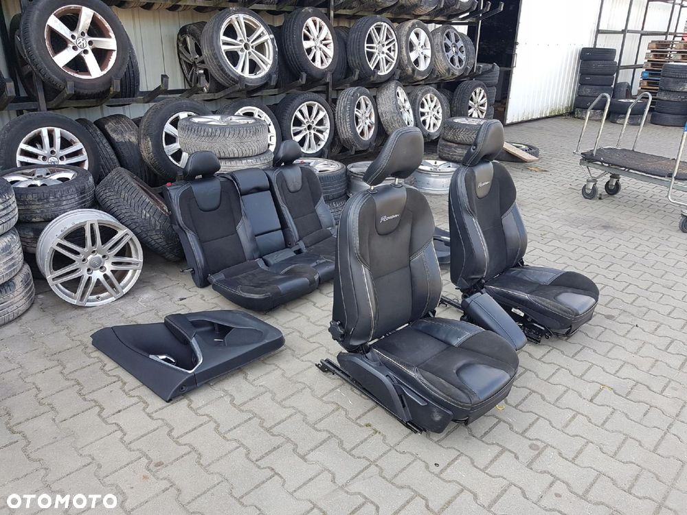 VOLVO V40 2 II 12r- R-DESIGN FOTELE SKÓRZANE KANAPA - 3