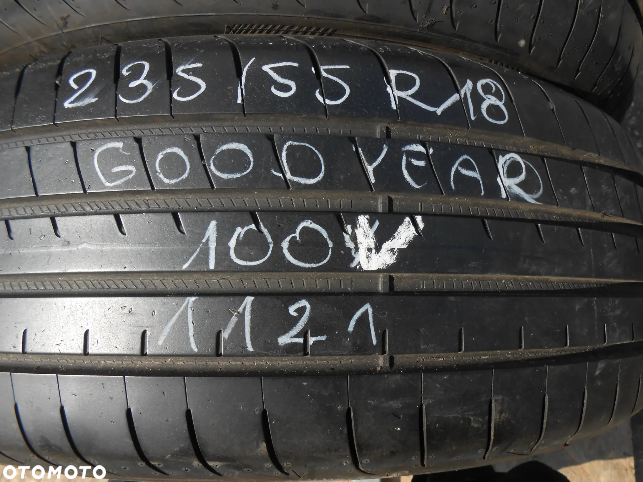 OPONY  235/55R18 GOODYEAR EAGLE F1 ASYMMETRIC 5 DOT 3821 7.8MM - 3