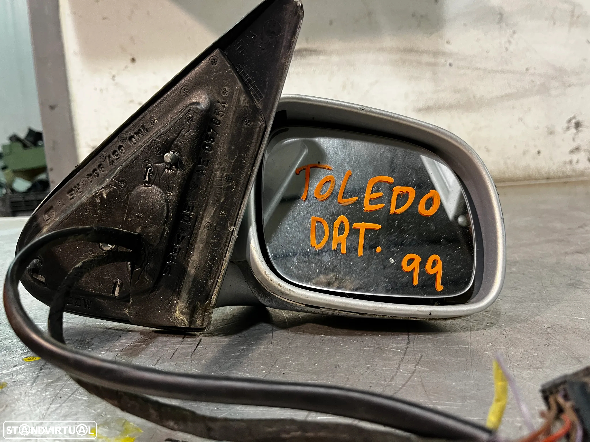 ESPELHO RETROVISOR SEAT LEON / TOLEDO  1M - ESQUERDO / DIREITO - 2