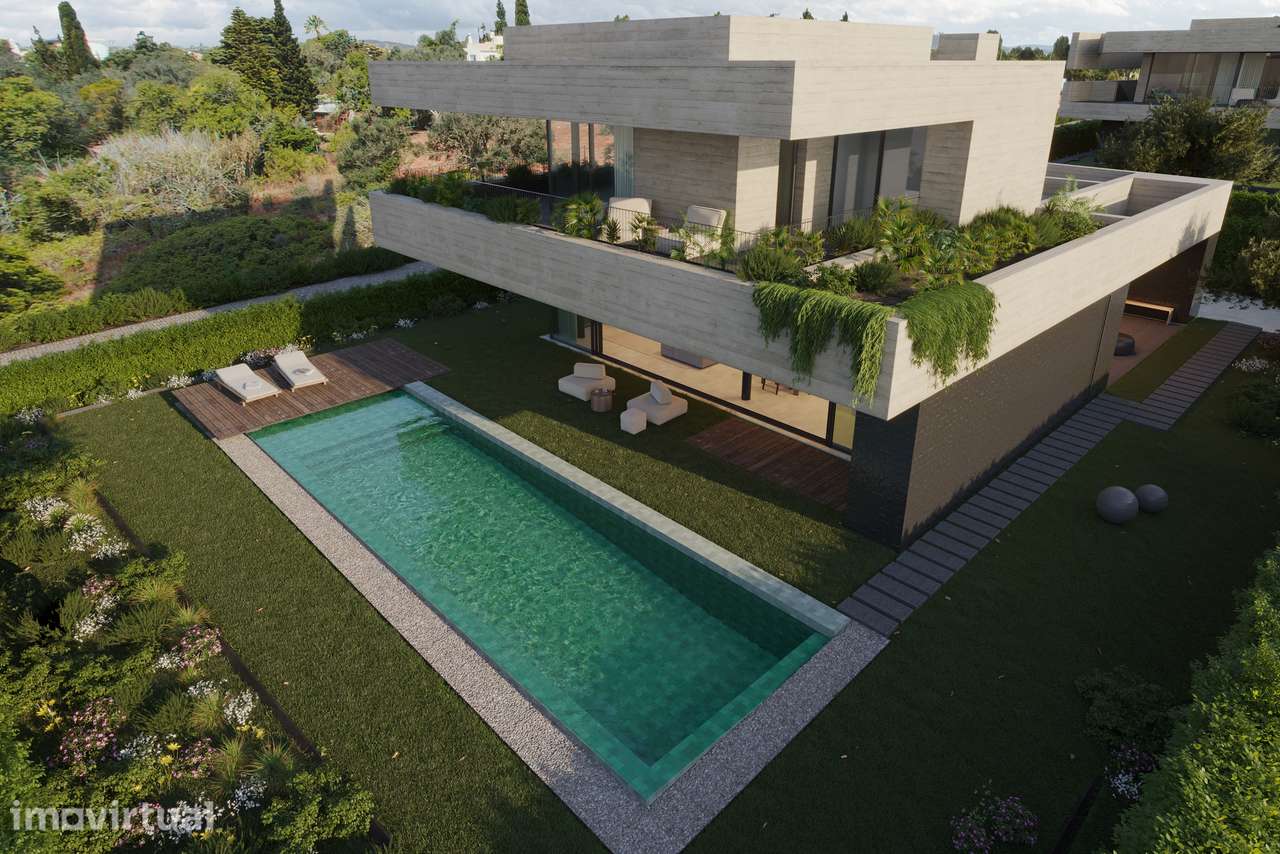 Moradia Contemporânea em Construção no Monte Lemos, Praia da Luz - Grande imagem: 4/9
