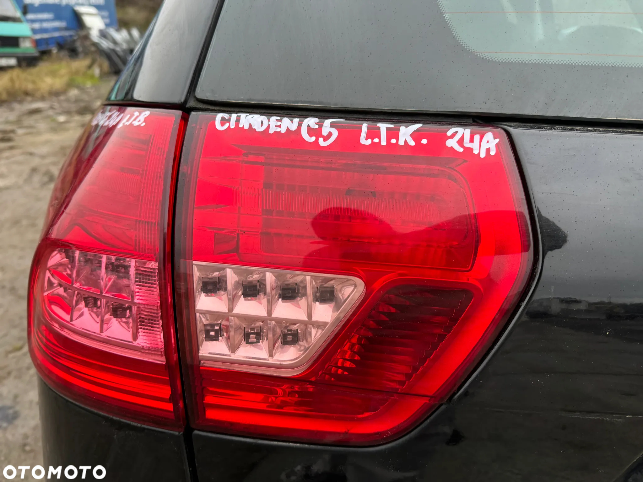 CITROEN C5 III X7 LAMPA LEWY TYŁ LEWA TYLNA KLAPA Z KLAPY W KLAPĘ - 6