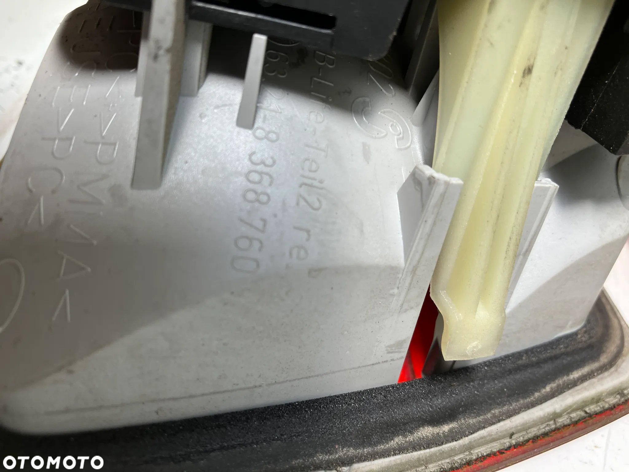 LAMPY TYŁ BMW E46 LIFT KOMBI TOURING KOMPLET LEWA PRAWA W KLAPĘ LAMPA BIAŁY KIERUNEK SUPER STAN - 8