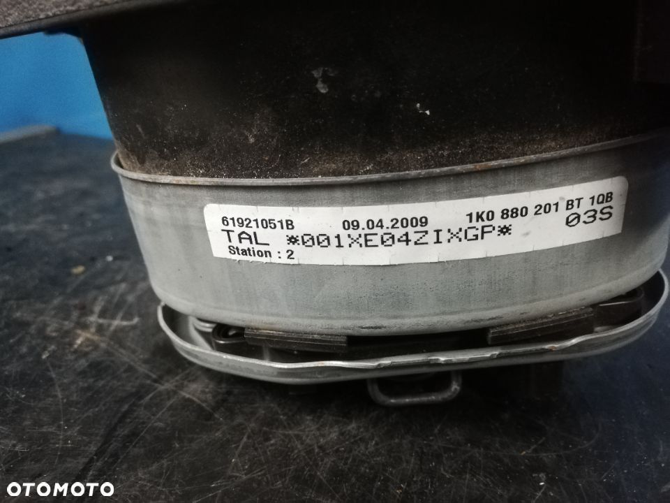 Poduszka kierownicy Volkswagen Scirocco 880201BT1QB - 3