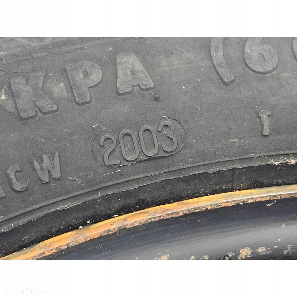 KOŁO DOJAZDOWE 125/70R18 5X112 1K0601027B GOLF V VI VII LEON II OCTAVIA - 9