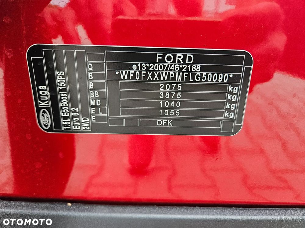 Ford Kuga 1.5 EcoBoost FWD Titanium X - 38