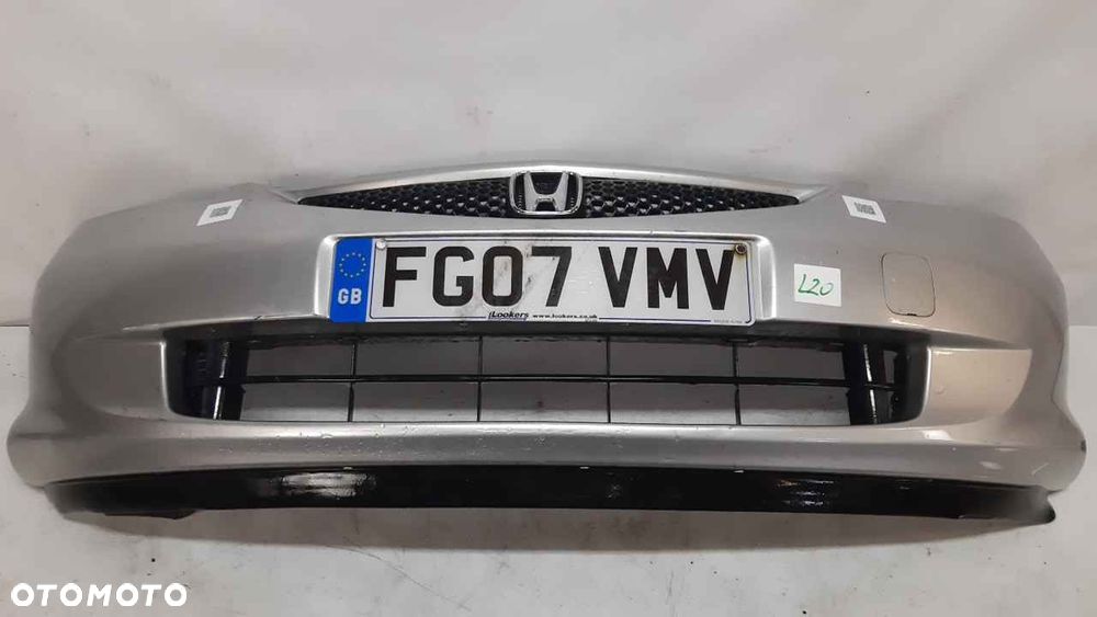 } ZDERZAK PRZÓD PRZEDNI DO HONDA JAZZ LIFT FL NH623M SREBRNY DO MALOWANIA ! - 1