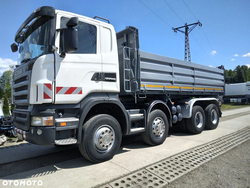 Scania R420 wywrotka 8x4 faktura vat manual - 1