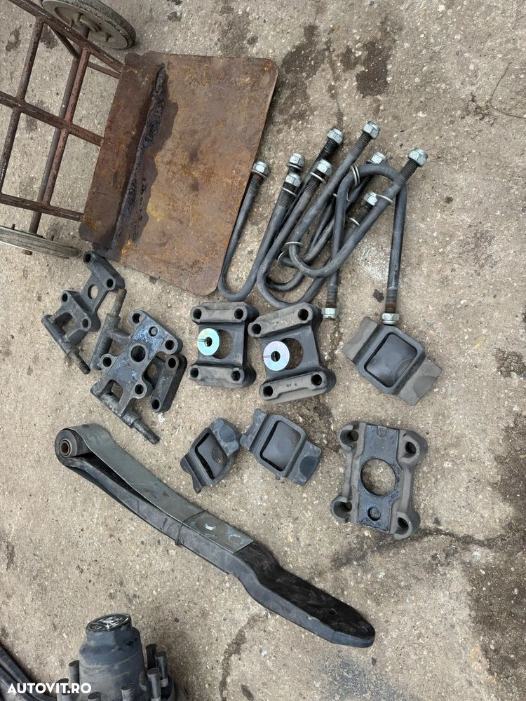 Arcuri si sitem prindere arcuri BPW ORIGINAL : calusi , bride , suporti , lacate franare , semiluna NOU - 7