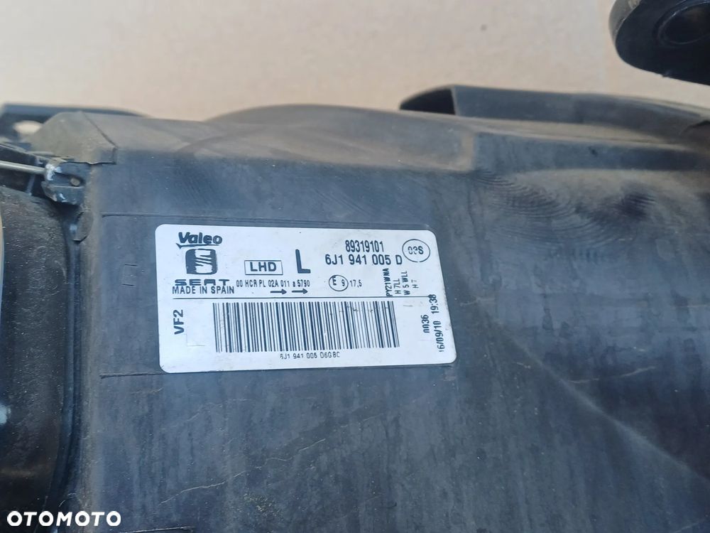 LAMPA LEWA SEAT IBIZA 6J PRZÓD ORGINAŁ WERSJA EUROPEJSKA - 8