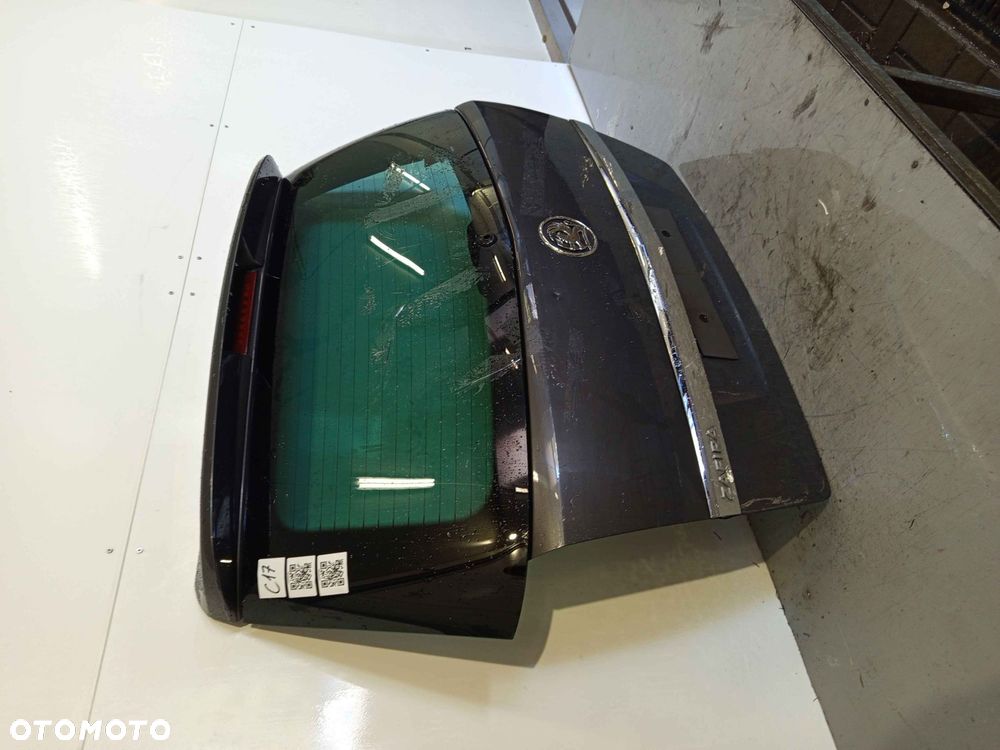 } KLAPA TYŁ TYLNA BAGAŻNIKA DO OPEL ZAFIRA B 2 II Z168 SZARY GRAFITOWA - 2