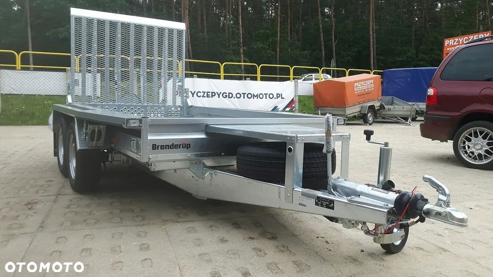 Brenderup Przyczepa MT3080 dmc 2700kg koparkowa mocna koło zapasowe - 1