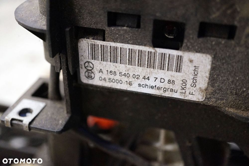 LEWAREK ZMIANY BIEGÓW WYBIERAK A-KLASA W168 LIFT A1685400244 MERCEDES 2001-2004 - 3