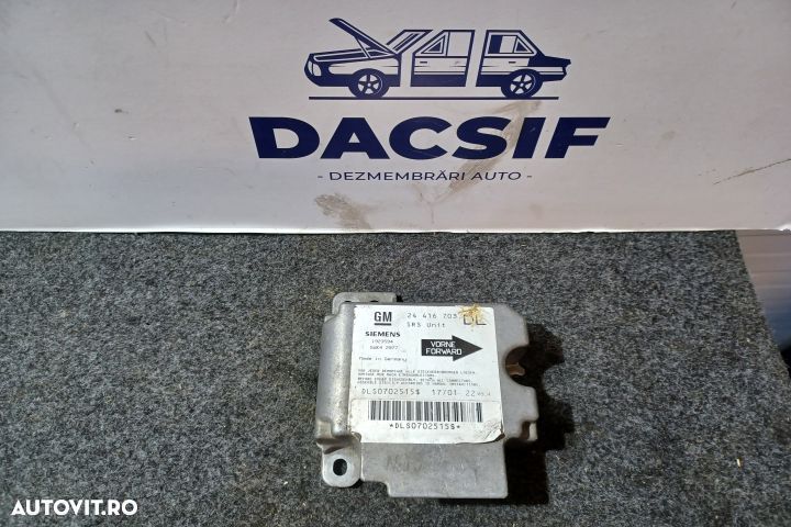 Calculator airbag 24416703 1923594 Opel Astra G [1998 - 2009] wagon 5 - 1