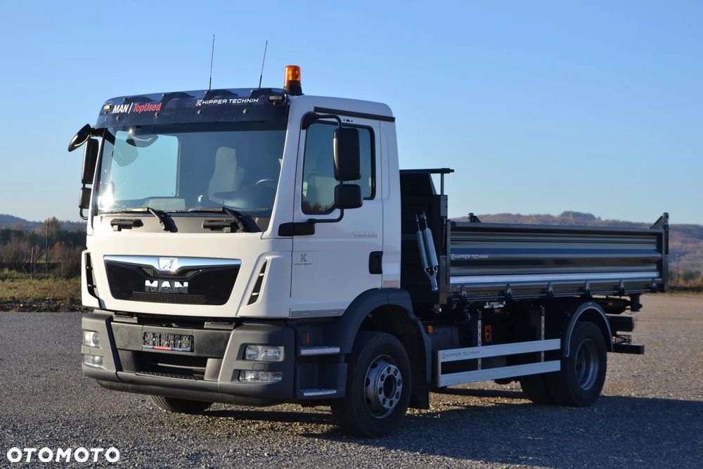 MAN TGM 15.290 Nowy 3-stronny WYWROT Kiper Wywrotka Blokada mostu Duża ładowność 15.290 Atego TGL Midlum TGS TGX Eurocargo - 5