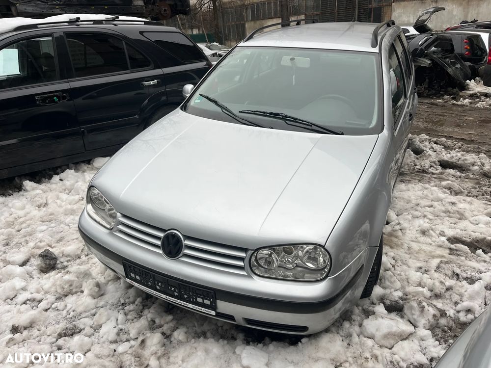 Bara fata VW Volkswagen Golf 4 gri argintiu - 4