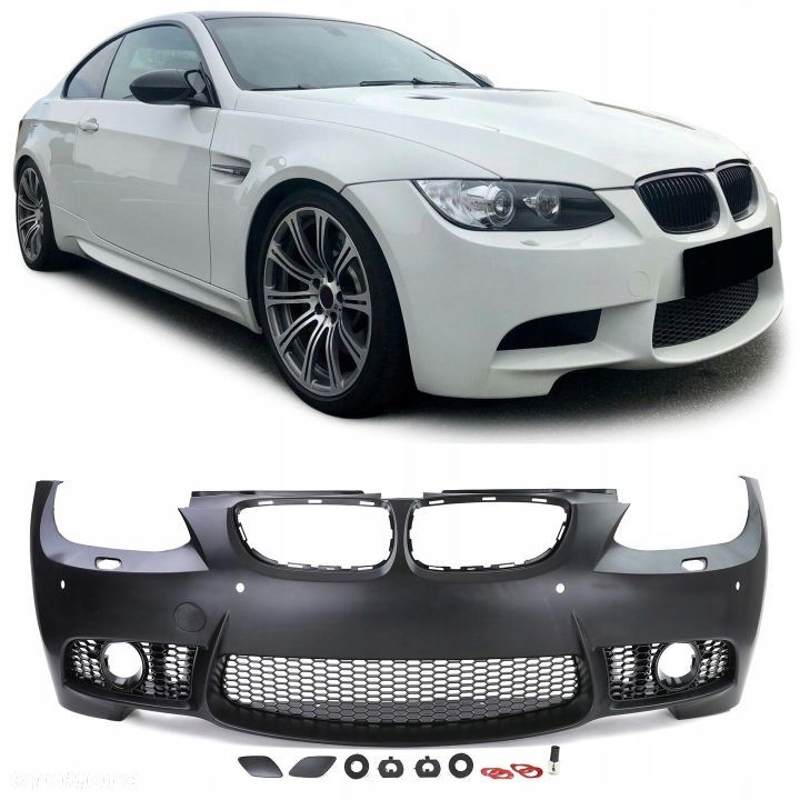 ZDERZAK PRZEDNI BMW E92 E93 M-PAKIET PDC M3 LOOK - 1