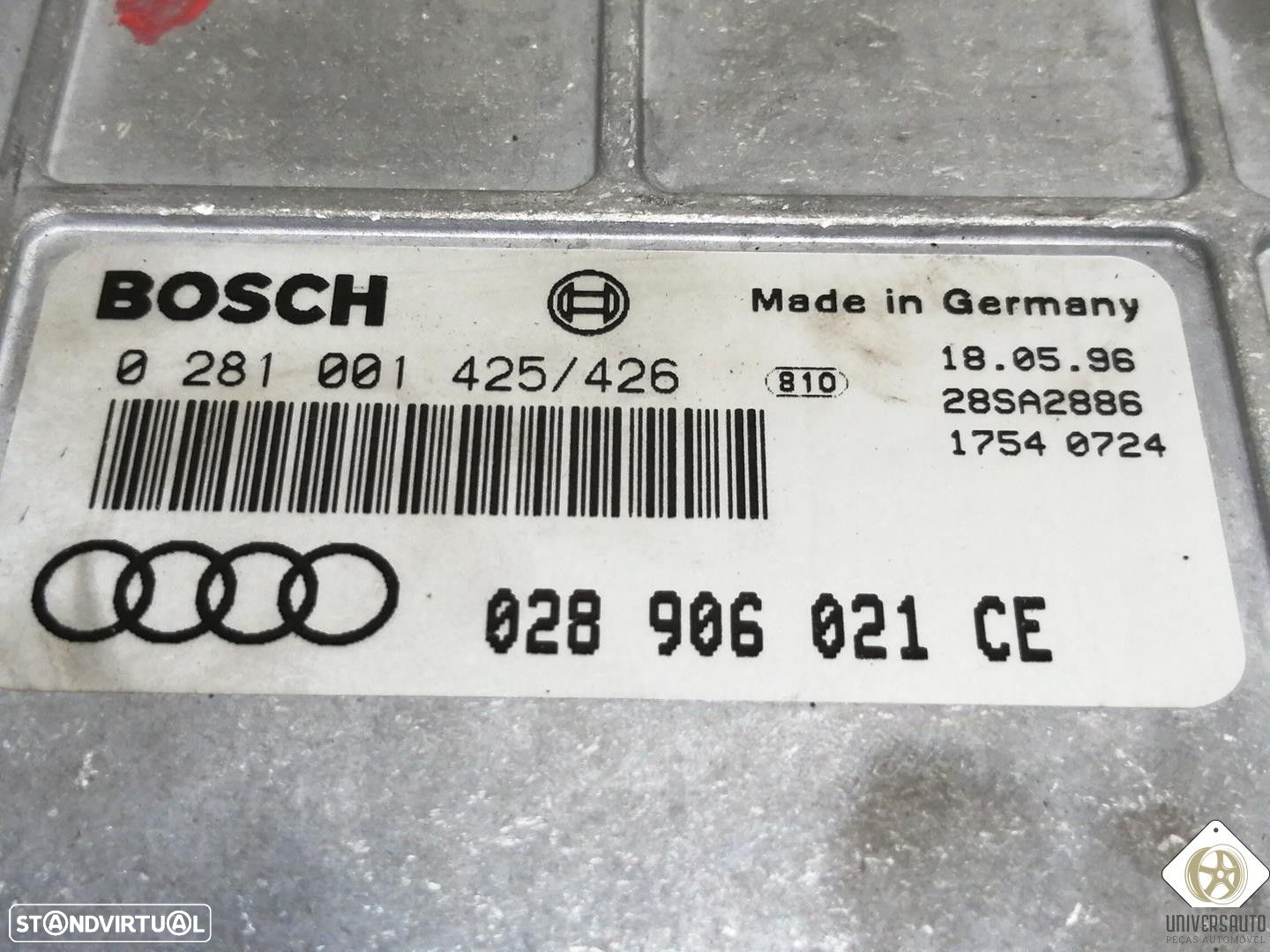 CENTRALINA MOTOR UCE AUDI A4 1996 - 4