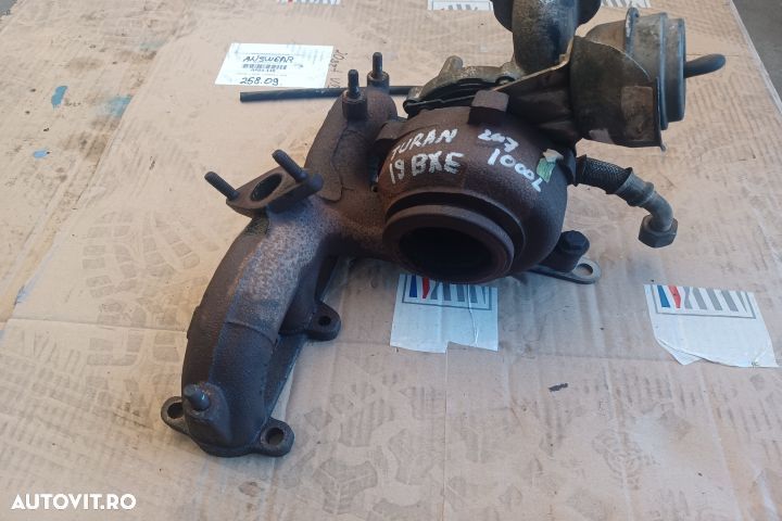 Turbosuflanta 1.9BXE 2007 Volkswagen VW Touran 1 [facelift] [2006 - 2 - 2