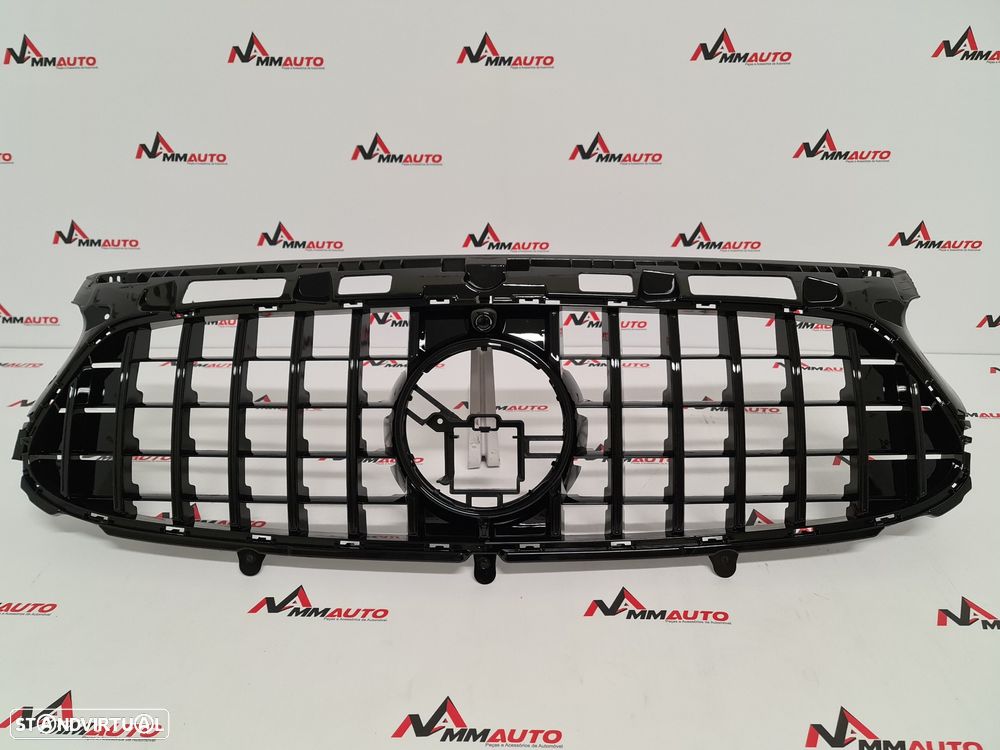 Grelha Frontal Mercedes GLA H247 GTR Panamericana Preto (Versão AMG) - 1