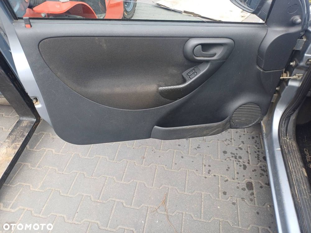 DRZWI KOMPLETNE LEWY PRZÓD OPEL CORSA C LIFT Z163 - 4