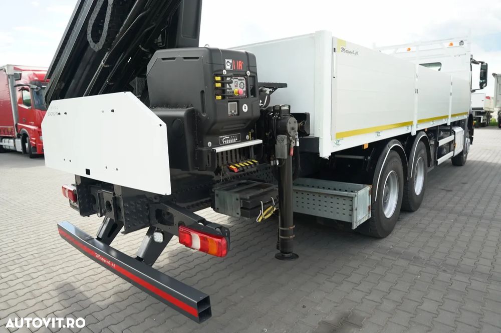 Mercedes-Benz AROCS 2636 / 6x4 / 7.6 M LIVRARE + HIAB 188 B-3 HDS / PODEA RESISTENTĂ / RADIOCOMANDĂ / ROTATOARE / EURO 6 - 17