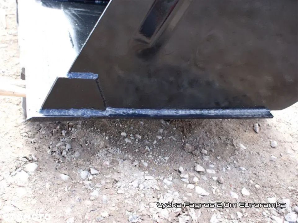 Łyżka do ładowacza 0,8m 1,04m 1,2m 1,4m 1,6m 1,8m 2,0m 2,2m 2,4m Euroramka SMS TUR Ma - 8