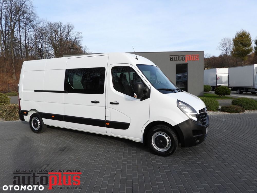 Opel MOVANO FURGON BRYGADÓWKA 7 MIEJSC LEDY  135KM - 2