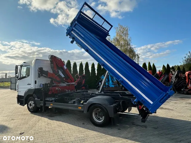 Mercedes-Benz ATEGO 1024 Euro6 HMF 635K2 pilot wyjscie na rotor, wywrotka - 6