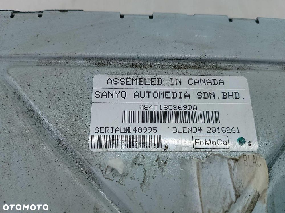 RADIO CD FORD FOCUS II AS4T-19C157-AA  AS4T18C869DA - 7