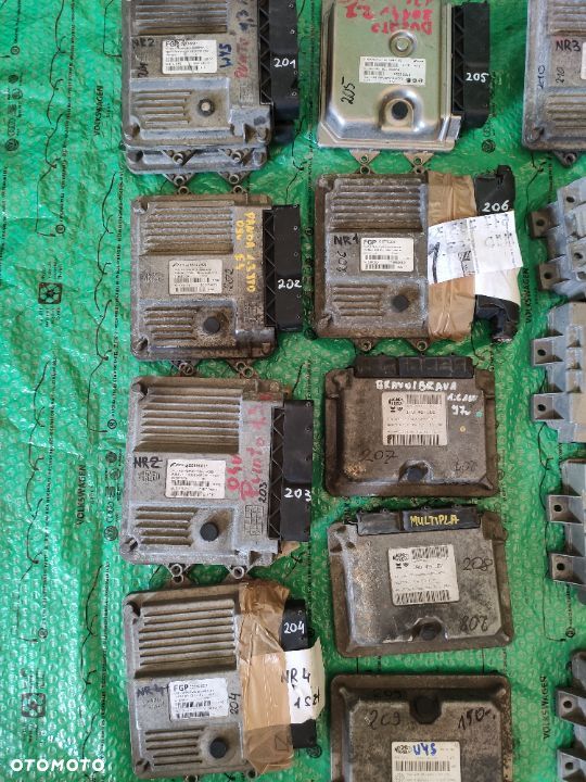 FIAT ALFA ROMEO KOMPUTER SILNIKA KOMPUTER SKRZYNI BIEGÓW ZESTAW STARTOWY - 2