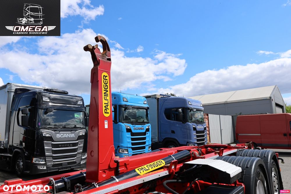 Scania R 450 Hakowiec // Oś skrętna // PALFINGER // Klima postojowa / - 28